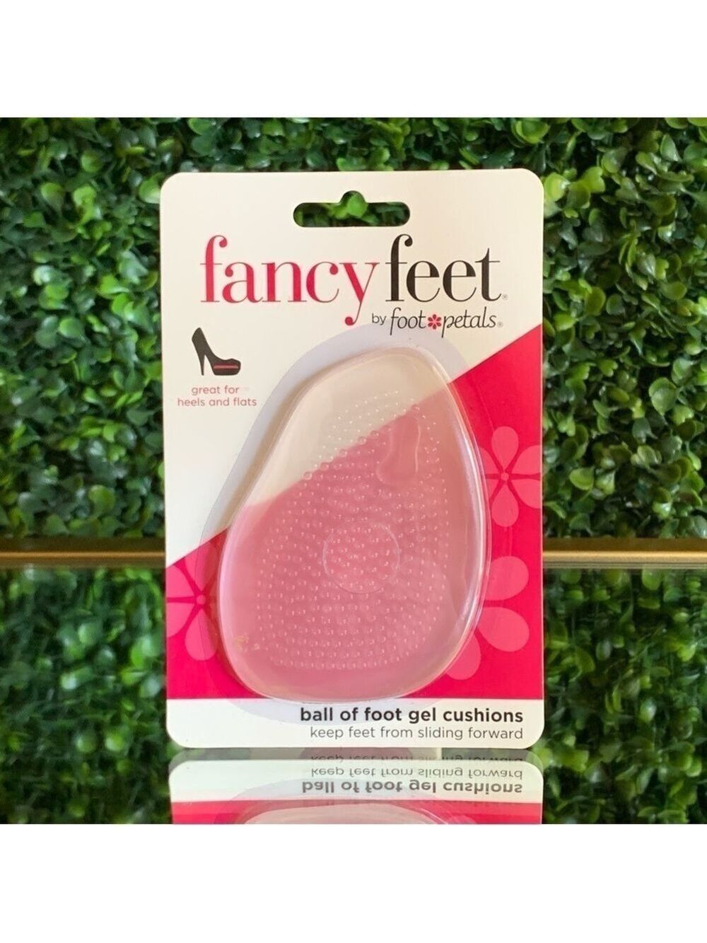 Fancy Feet Ball of Foot Gel Cushions | NEW | Reusable | by Foot Petals